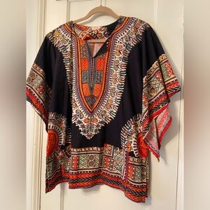 Vintage 70’s Hatari Tunic size Large with 2 front pockets